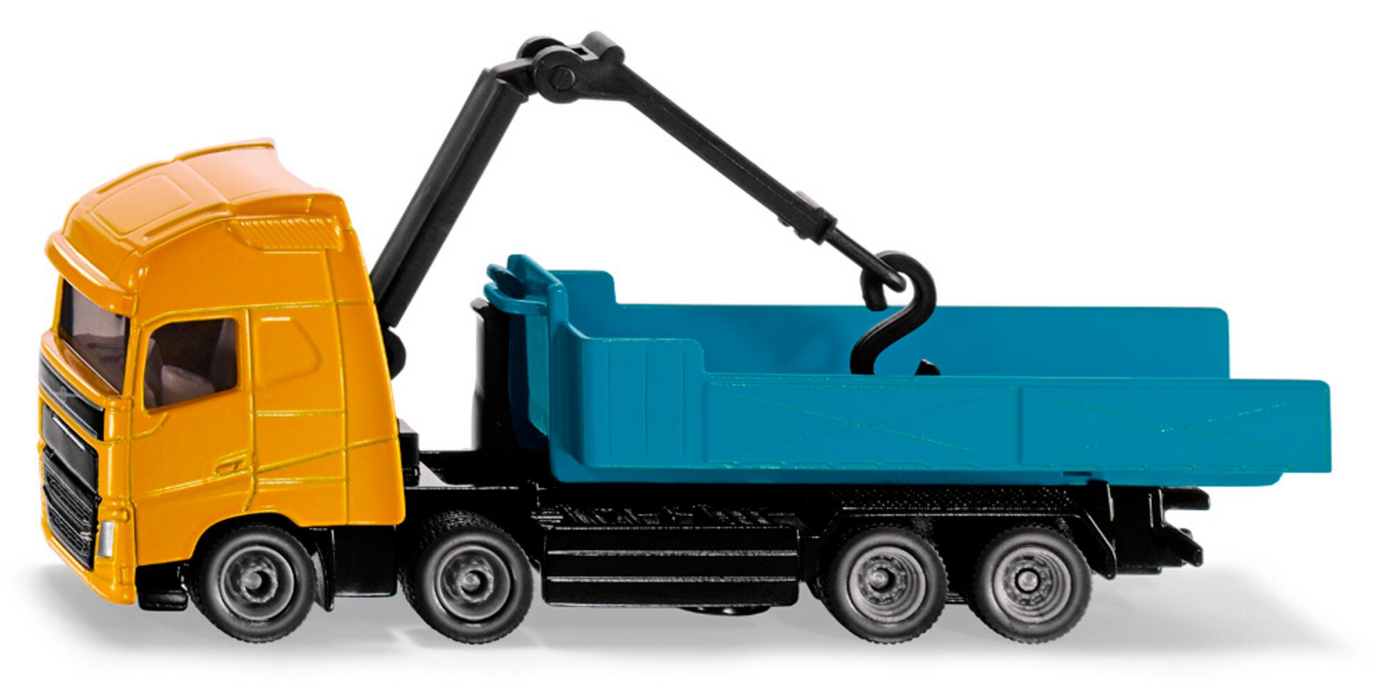 Volvo Abrollkipper mit Kran