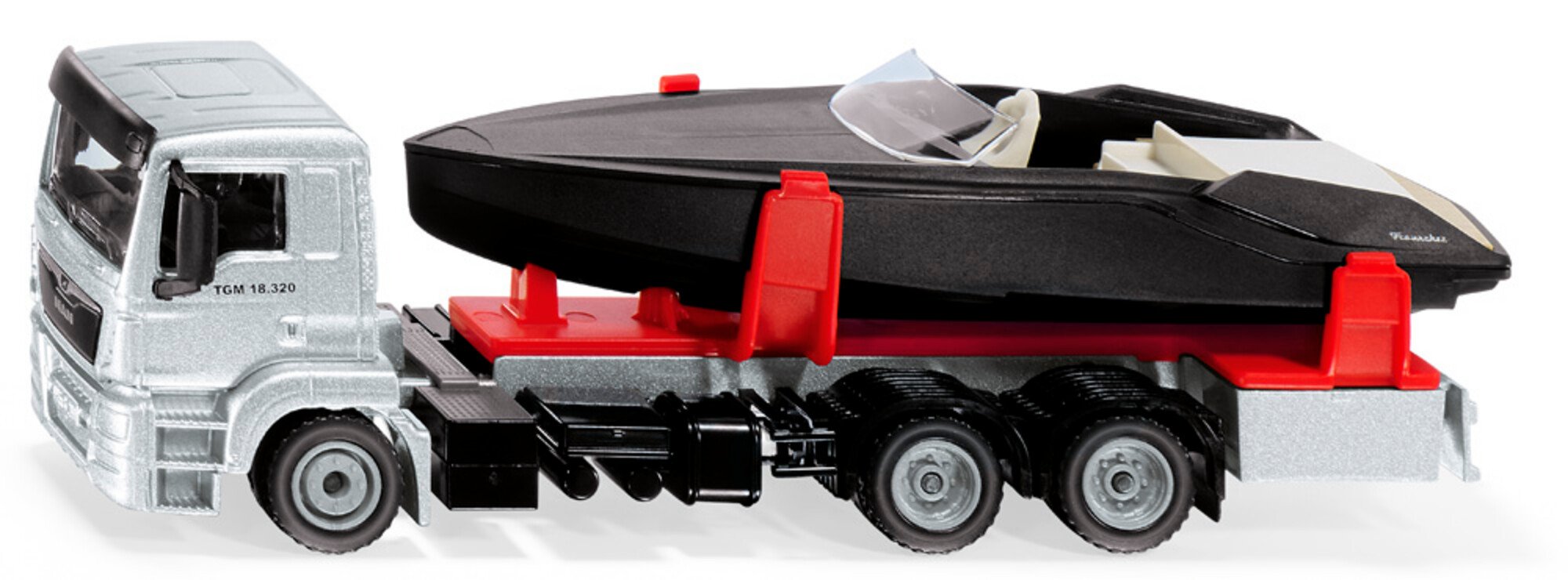 MAN LKW mit Motorboot