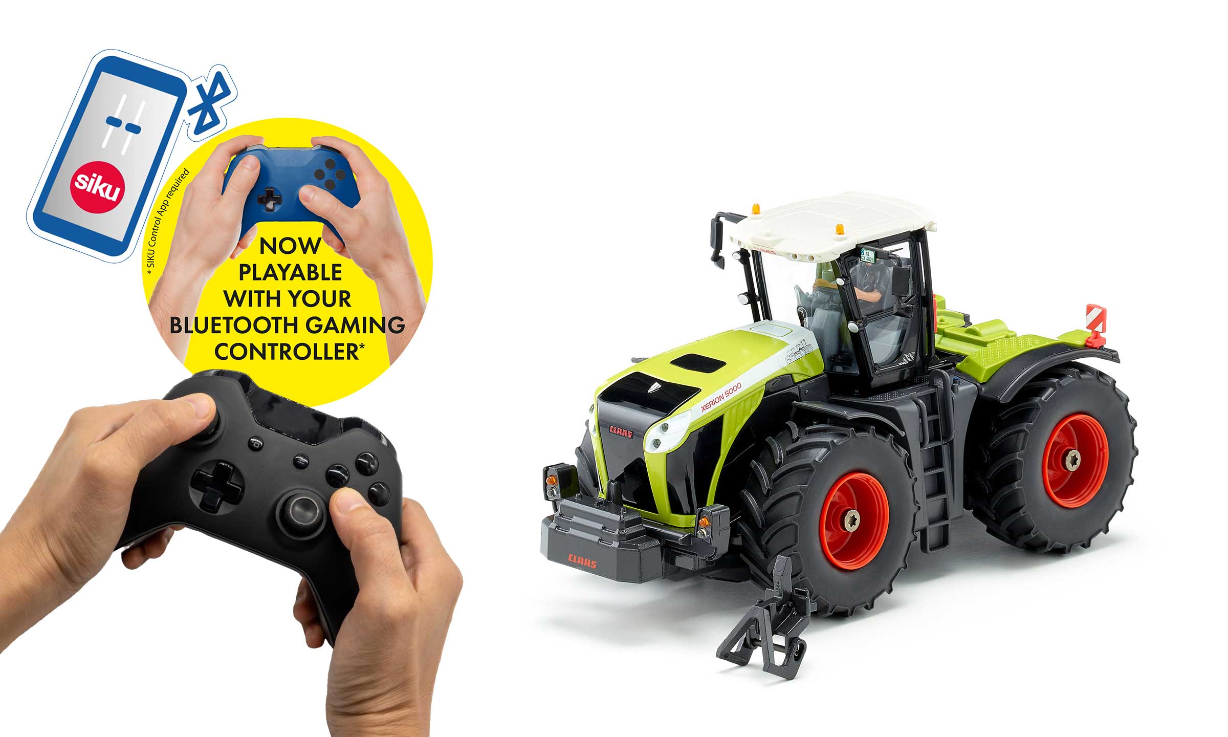 Hračka Claas Xerion - model traktoru