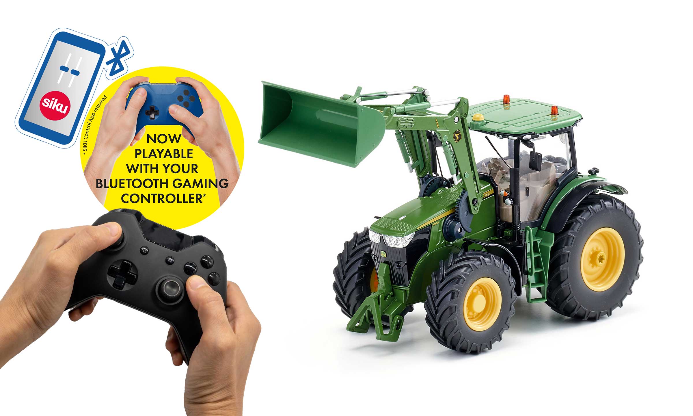Hračka John Deere 7310R - model traktoru