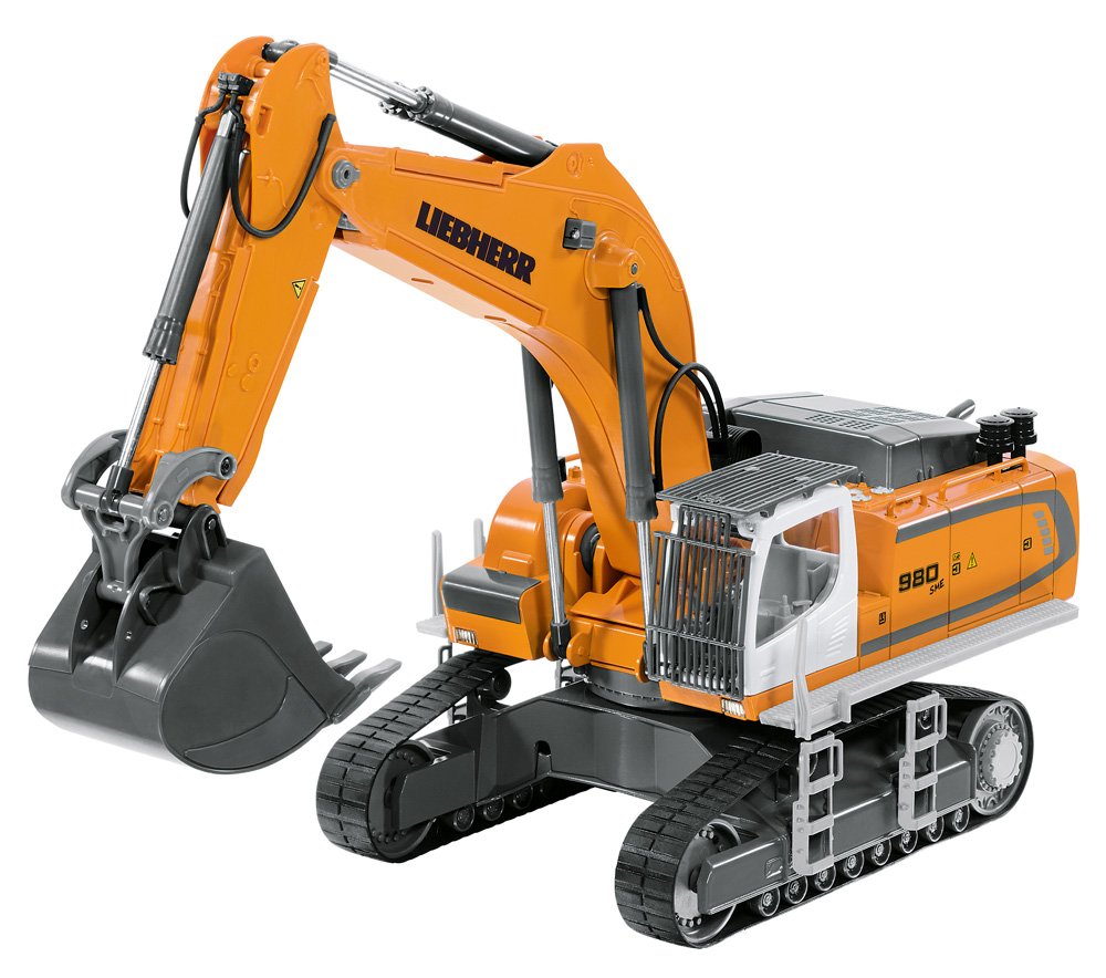 Liebherr R980 SME Raupenbagger und Fernsteuerung