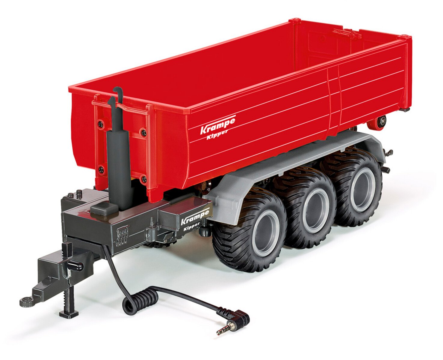 3-Achs-Hakenliftfahrgestell mit Mulde