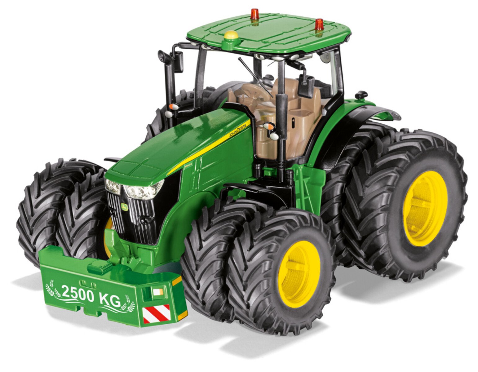 John Deere 7290R mit Doppelbereifung und Bluetooth App-Steuerung