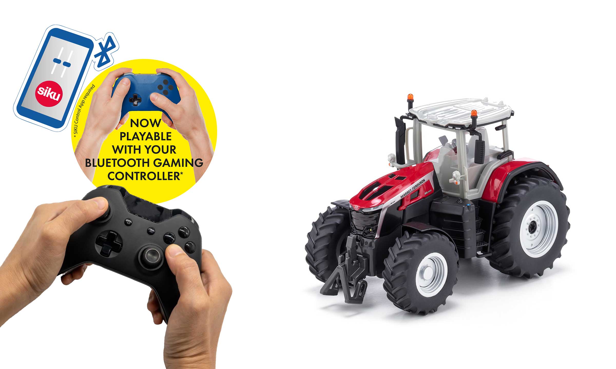 Hračka Massey Ferguson 9S - model traktoru