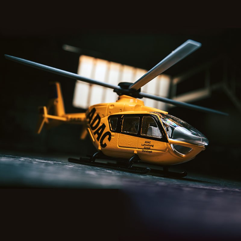 Rettungs-Hubschrauber