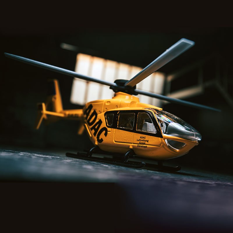 Rescue helicopter