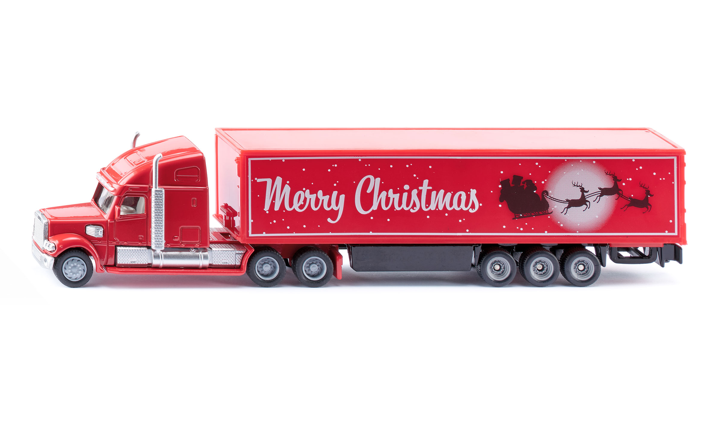 Hračka Freightliner Christmas - model užitkového vozu
