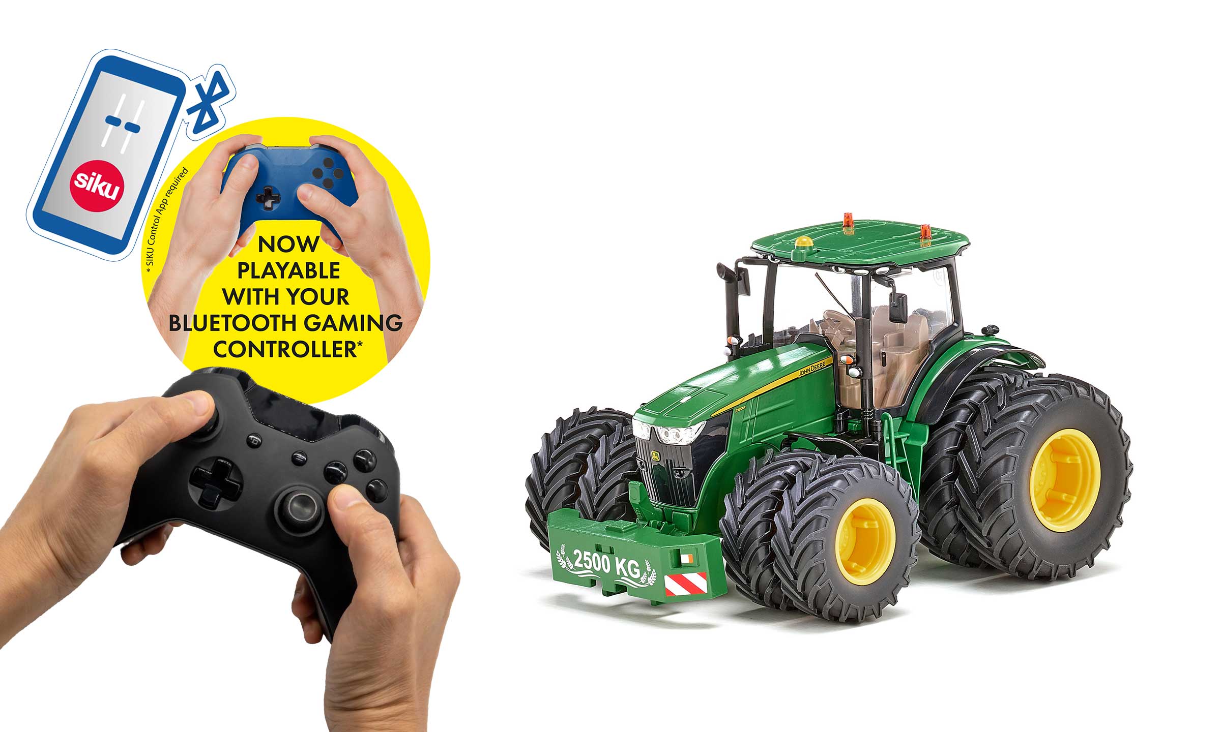 Hračka John Deere 7290R - model traktoru